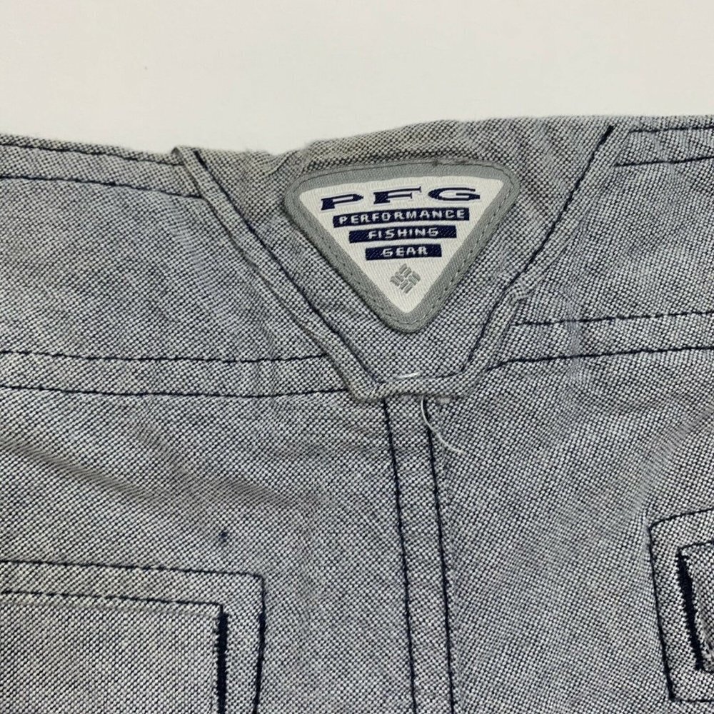 Columbia Sportswear PFG Women’s Shorts Blue Flat Front Chino Size 2 - Picture 3 of 7